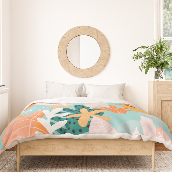 Into the jungle - dusk Duvet Cover Gallery Image 3