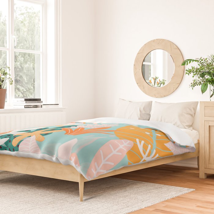 Into the jungle - dusk Duvet Cover Gallery Image 2