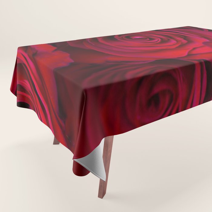Red roses Tablecloth Gallery Image 1