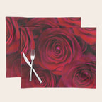 Red roses Placemat Gallery Image 1