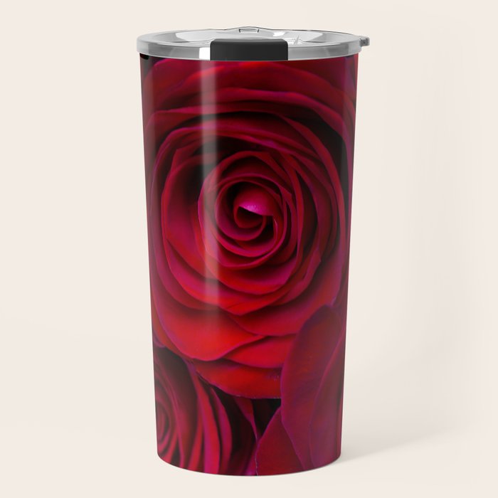 Red roses Travel Mug Gallery Image 1