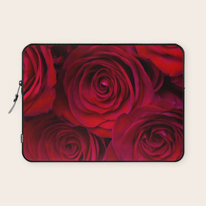 Red roses Laptop Sleeve Gallery Image 1