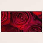 Red roses Desk Mat Gallery Image 3