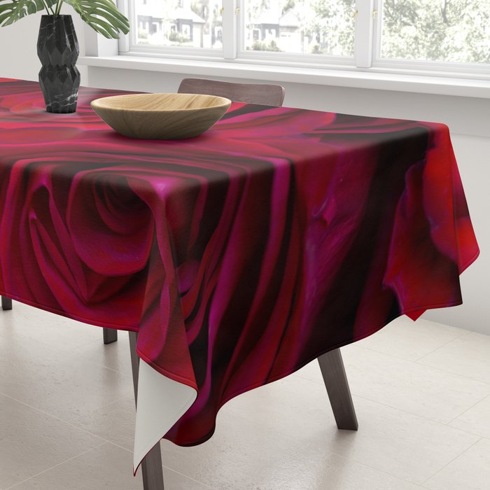 Red roses Tablecloth Gallery Image 3