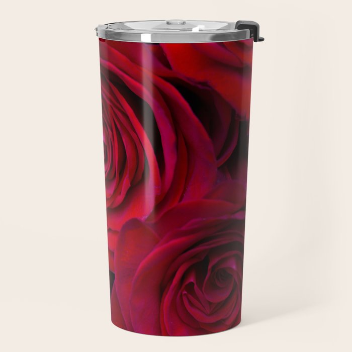 Red roses Travel Mug Gallery Image 2