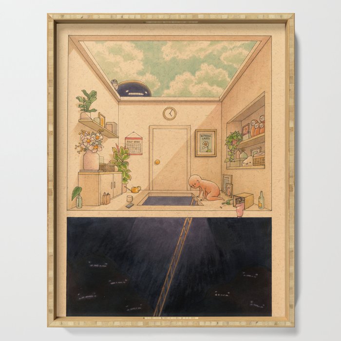 Nothing Lasts Serving Tray Gallery Image 1