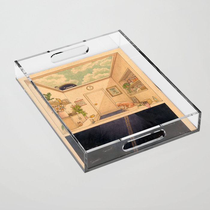 Nothing Lasts Acrylic Tray Gallery Image 1