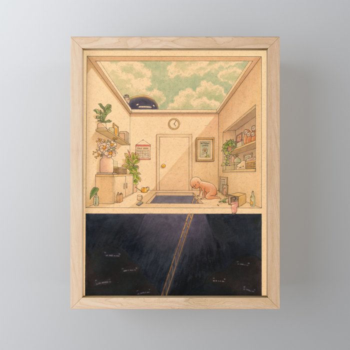 Nothing Lasts Mini Art Print Gallery Image 1