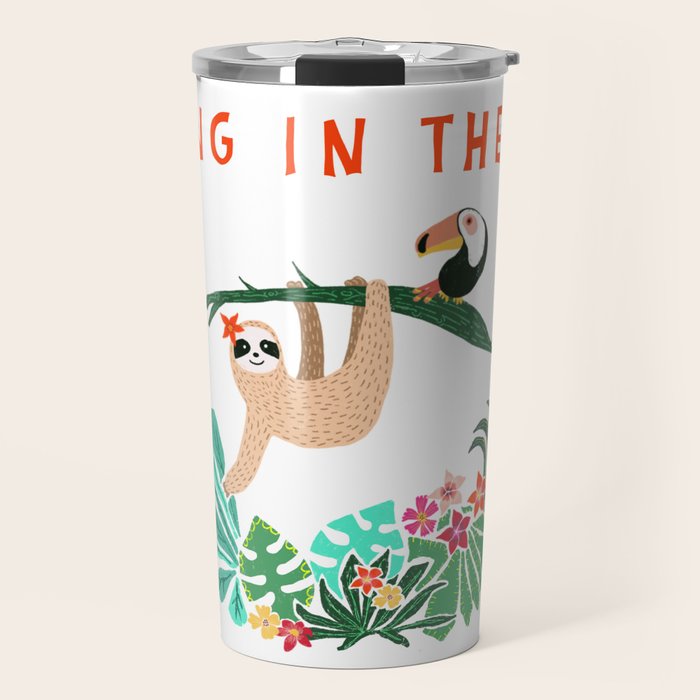 Hang in there! - Sloth Travel Mug Gallery Image 1