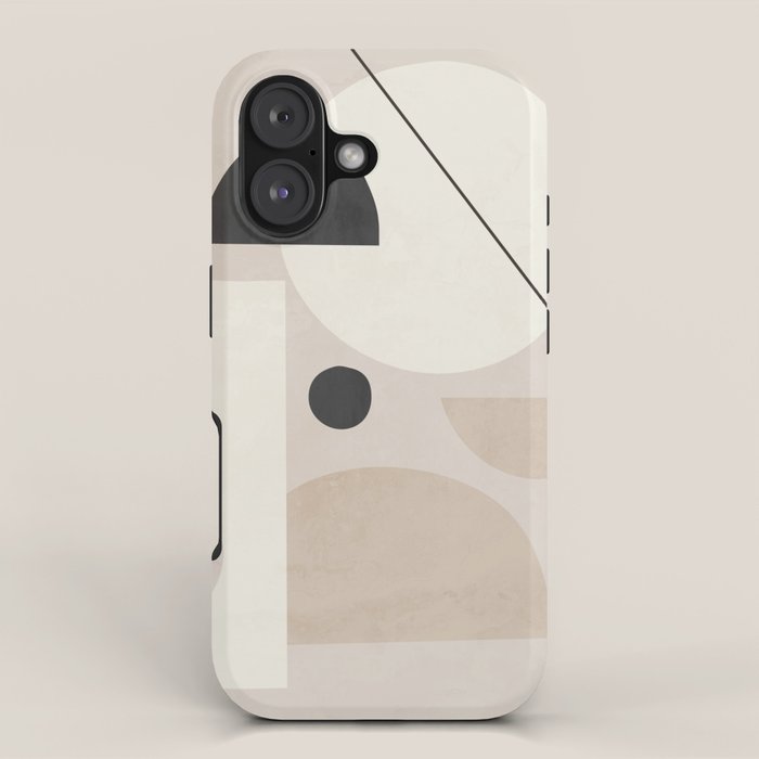 Abstract Minimal Shapes 25 iPhone Case Gallery Image 1