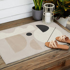 Abstract Minimal Shapes 25 Outdoor Rug Gallery Image 2