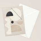 Abstract Minimal Shapes 25 Stationery Card Gallery Image 2