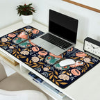 William Morris Butterfly - Midnight Garden Desk Mat Gallery Image 2