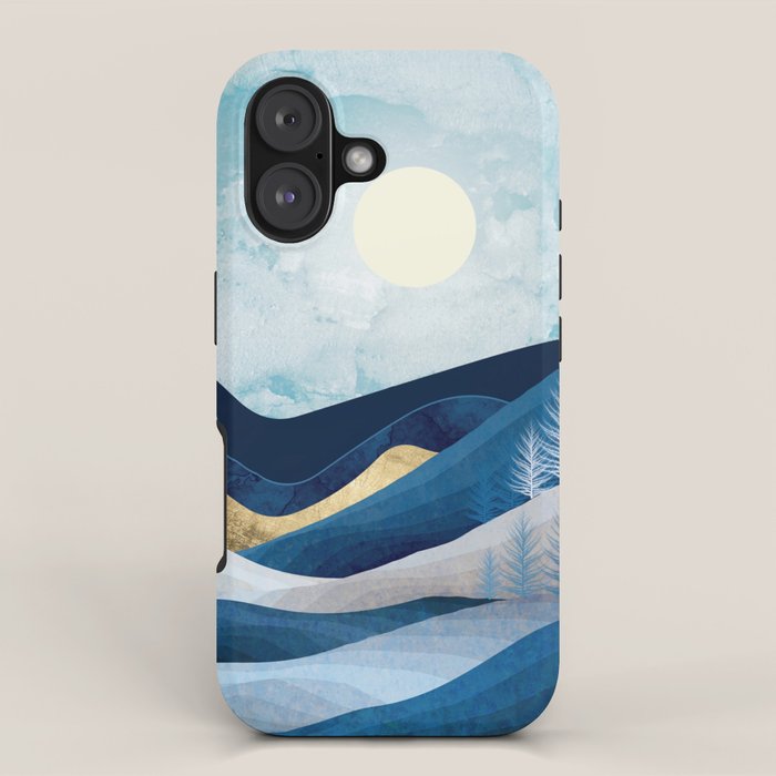 Moonlit Hills iPhone Case Gallery Image 1