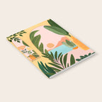 Moroccan Coast Tropical Sunset Scene Notebook Gallery Image 2