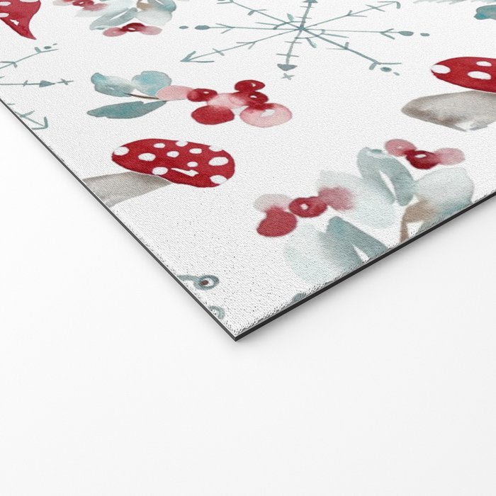 Gnome For The Holidays - Christmas Pattern Welcome Mat Gallery Image 2