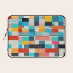 Colorful Retro Elements Laptop Sleeve Gallery Image 1