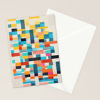 Colorful Retro Elements Stationery Card Gallery Image 2