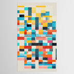 Colorful Retro Elements Tablecloth Gallery Image 2