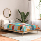 Colorful Retro Elements Comforter Gallery Image 2