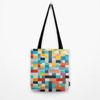 Colorful Retro Elements Tote Bag Gallery Image 2
