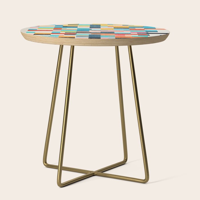 Colorful Retro Elements Side Table Gallery Image 1