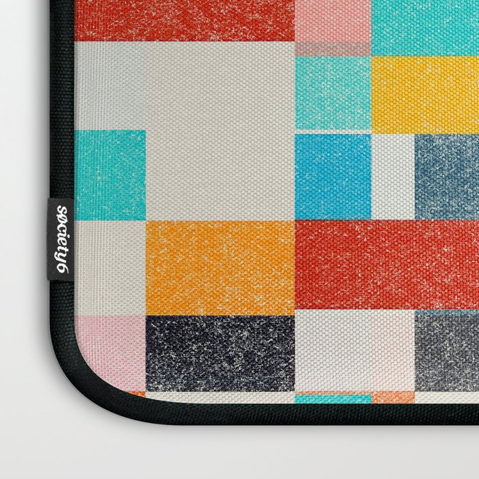 Colorful Retro Elements Laptop Sleeve Gallery Image 3