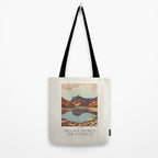 English vintage travel poster - The Lake District for holidays, 1930s Tote Bag Gallery Image 2