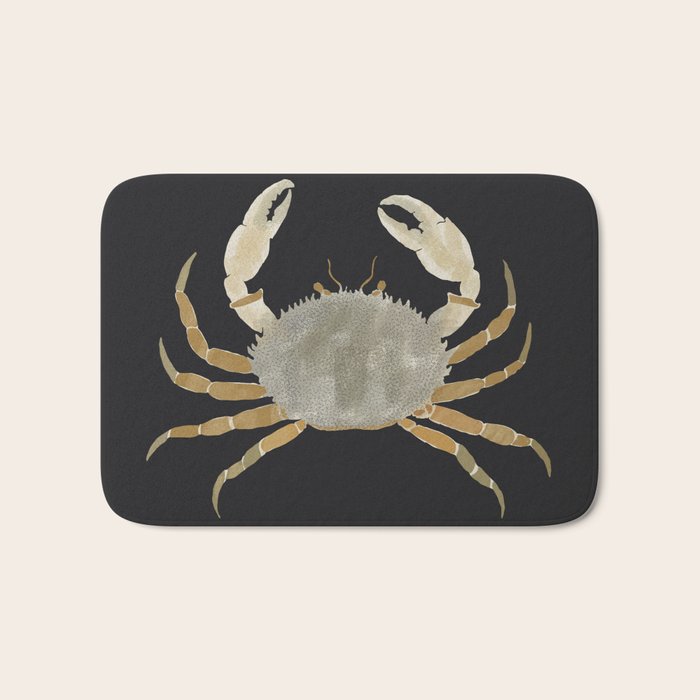 Minimalist Crab 2 Bath Mat Gallery Image 1