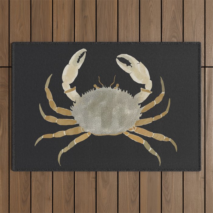 Minimalist Crab 2 Outdoor Rug Gallery Image 1