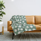 Daisy fields Throw Blanket Gallery Image 1
