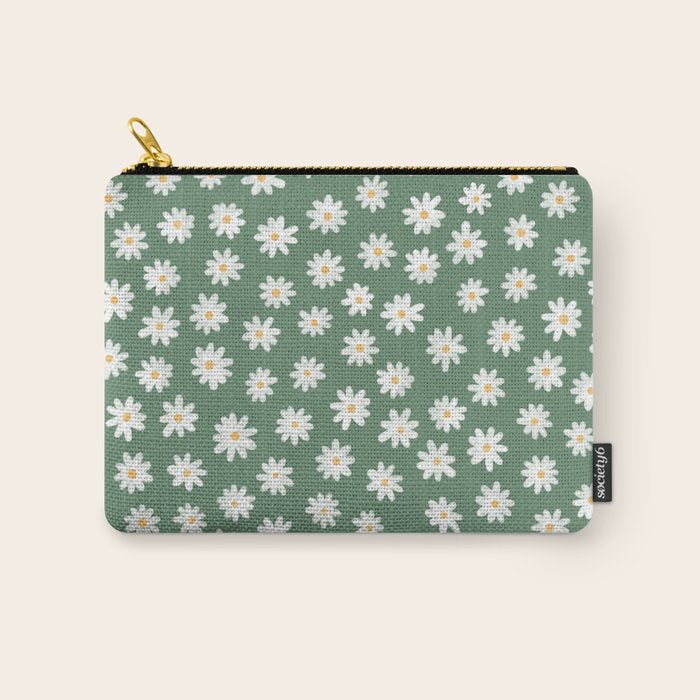 Daisy fields Carry All Pouch Gallery Image 1