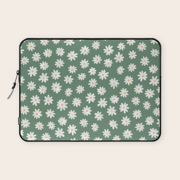 Daisy fields Laptop Sleeve Gallery Image 1