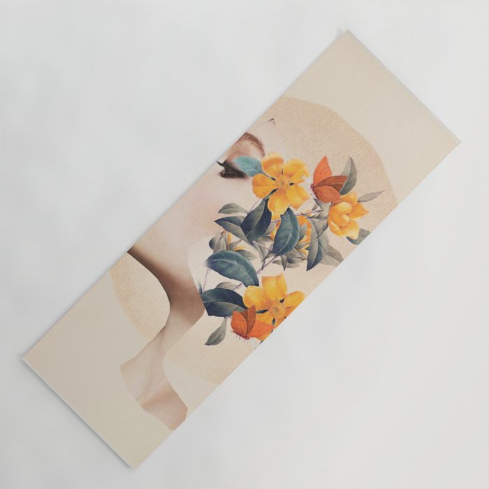 Floral Portrait 31 Yoga Mat Gallery Image 1