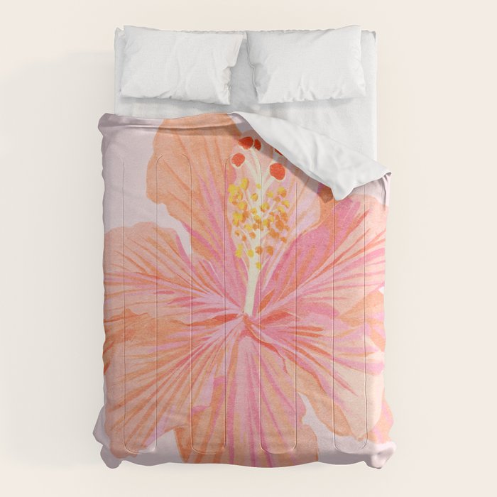 Hibiscus Flower Comforter Gallery Image 6