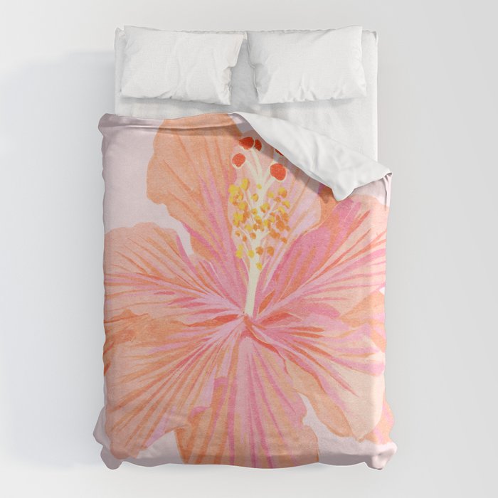Hibiscus Flower Duvet Cover Gallery Image 1