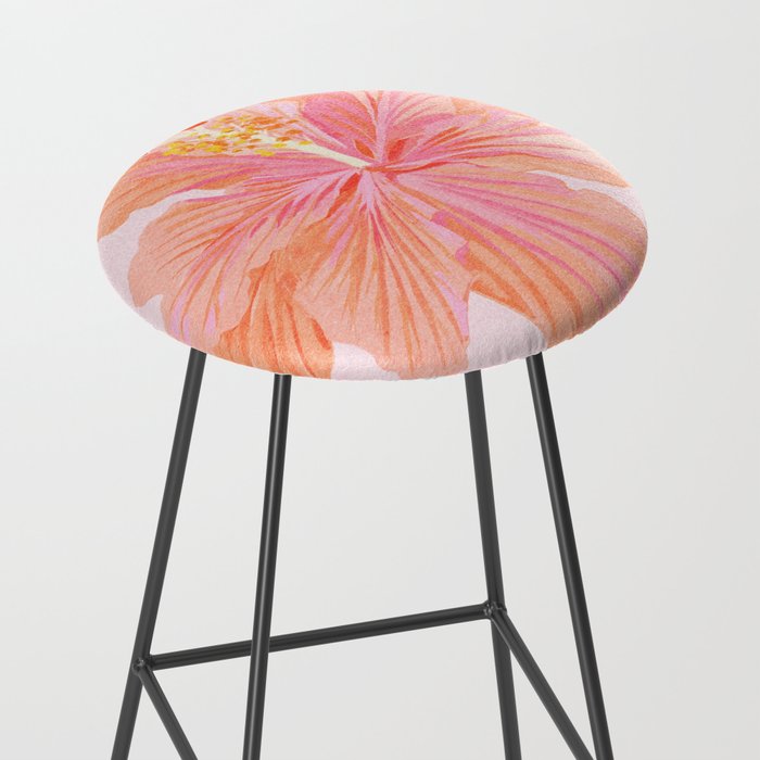 Hibiscus Flower Stool Gallery Image 2