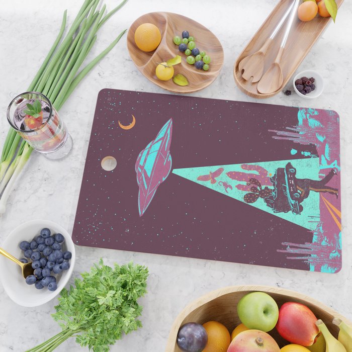 DESERT UFO Cutting Board Gallery Image 2