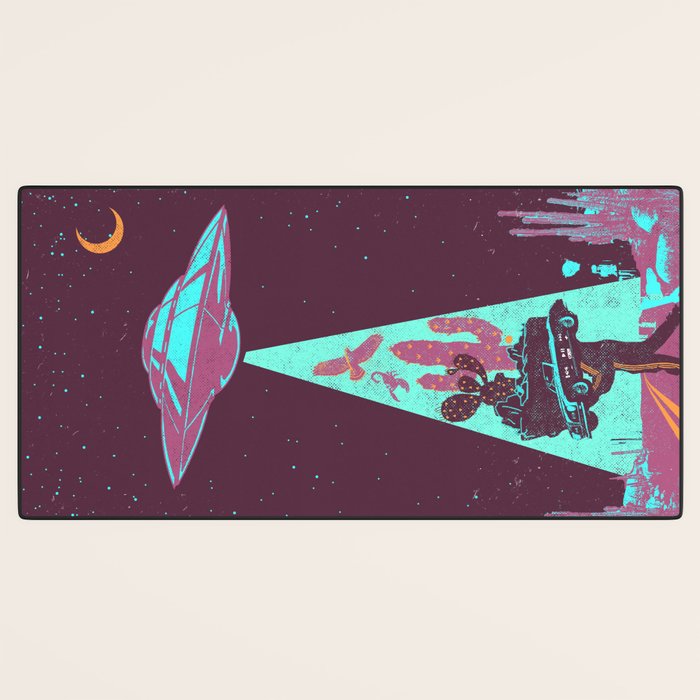 DESERT UFO Desk Mat Gallery Image 3
