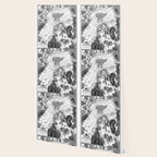 Vintage Map of The Gettysburg Battlefield (1863)BW Wallpaper Gallery Image 2
