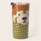 Whimsical Red Panda Travel Mug Gallery Image 3