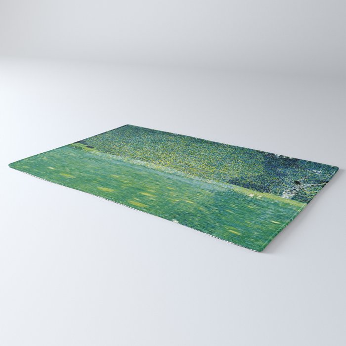 Gustav Klimt , Pond of Schloss Kammer on Attersee Rug Gallery Image 3