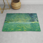 Gustav Klimt , Pond of Schloss Kammer on Attersee Rug Gallery Image 1