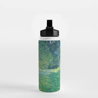 Gustav Klimt , Pond of Schloss Kammer on Attersee Water Bottle Gallery Image 2