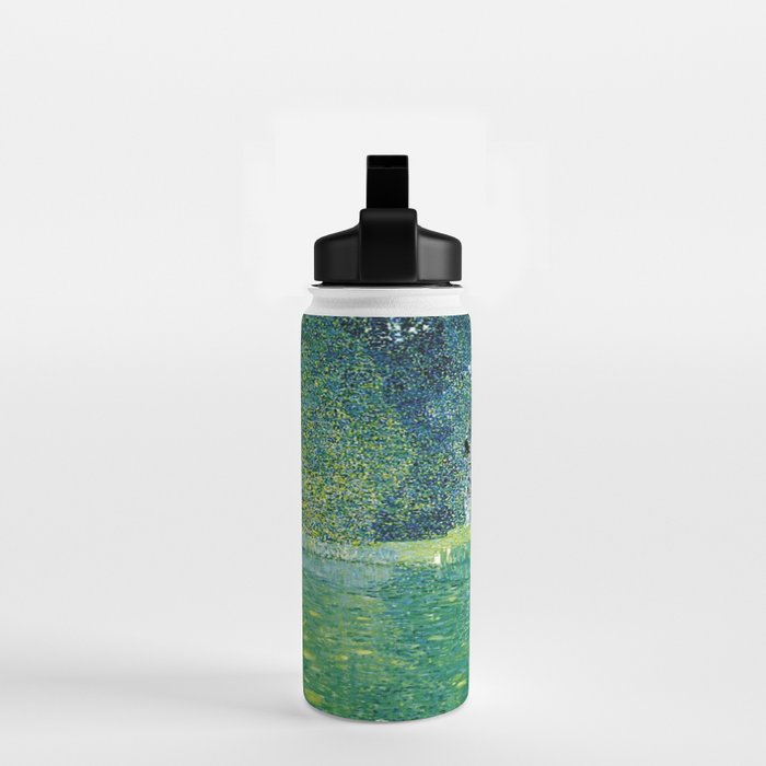 Gustav Klimt , Pond of Schloss Kammer on Attersee Water Bottle Gallery Image 2