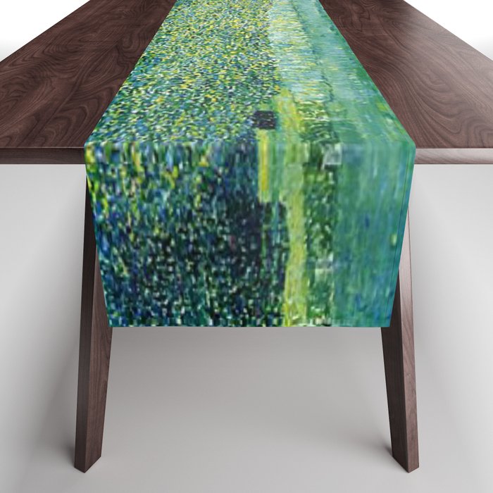Gustav Klimt , Pond of Schloss Kammer on Attersee Table Runner Gallery Image 1