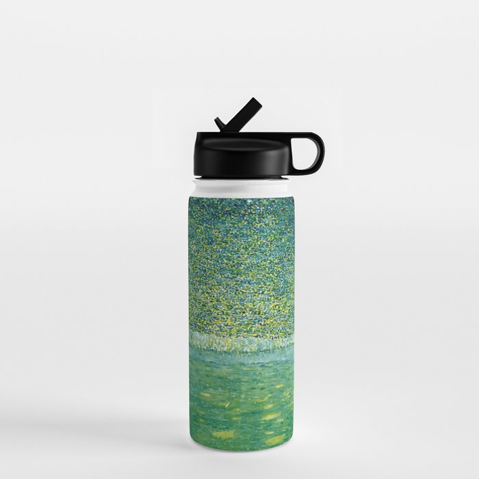 Gustav Klimt , Pond of Schloss Kammer on Attersee Water Bottle Gallery Image 1