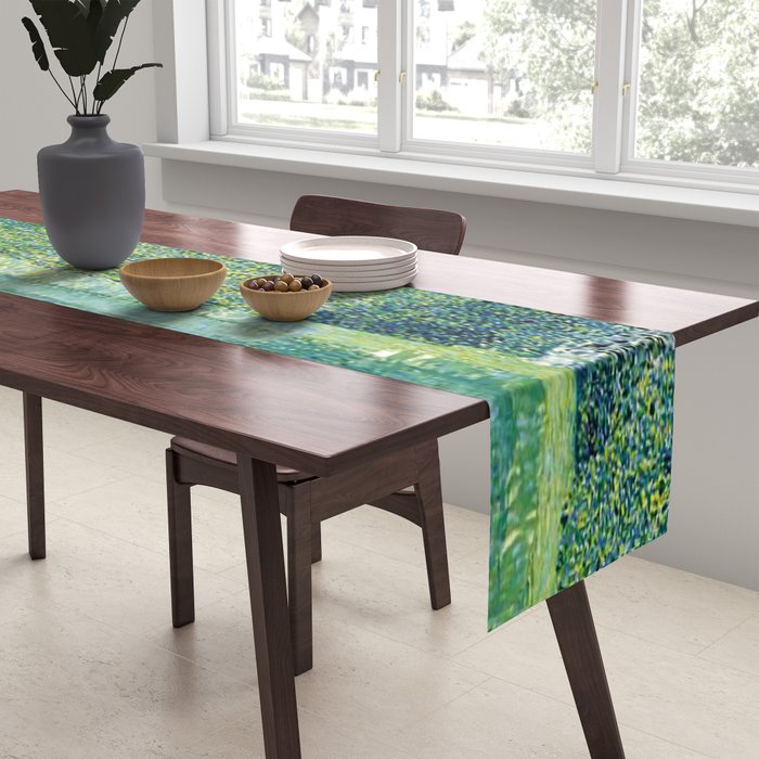 Gustav Klimt , Pond of Schloss Kammer on Attersee Table Runner Gallery Image 2
