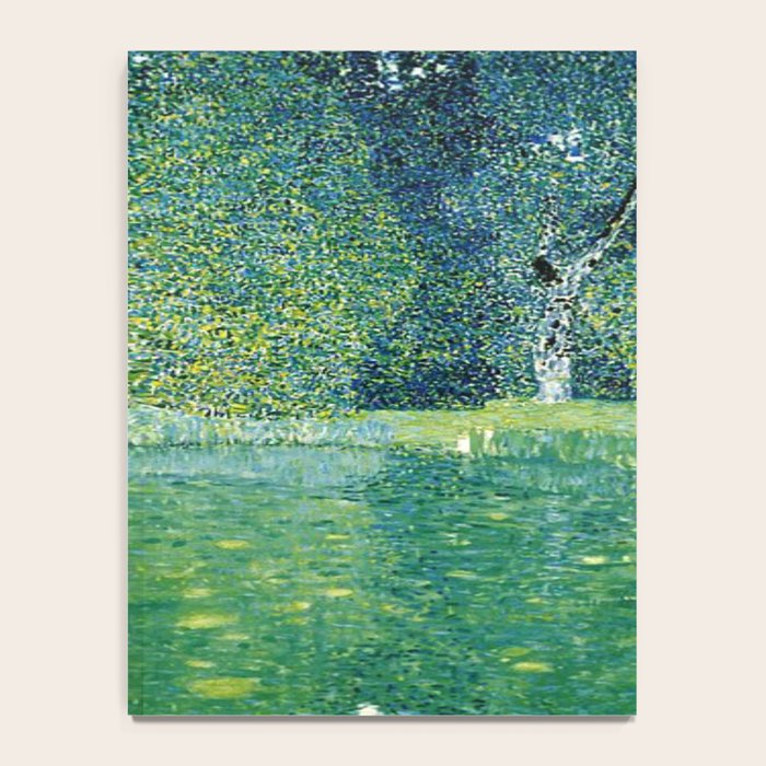 Gustav Klimt , Pond of Schloss Kammer on Attersee Notebook Gallery Image 4