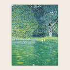 Gustav Klimt , Pond of Schloss Kammer on Attersee Notebook Gallery Image 4